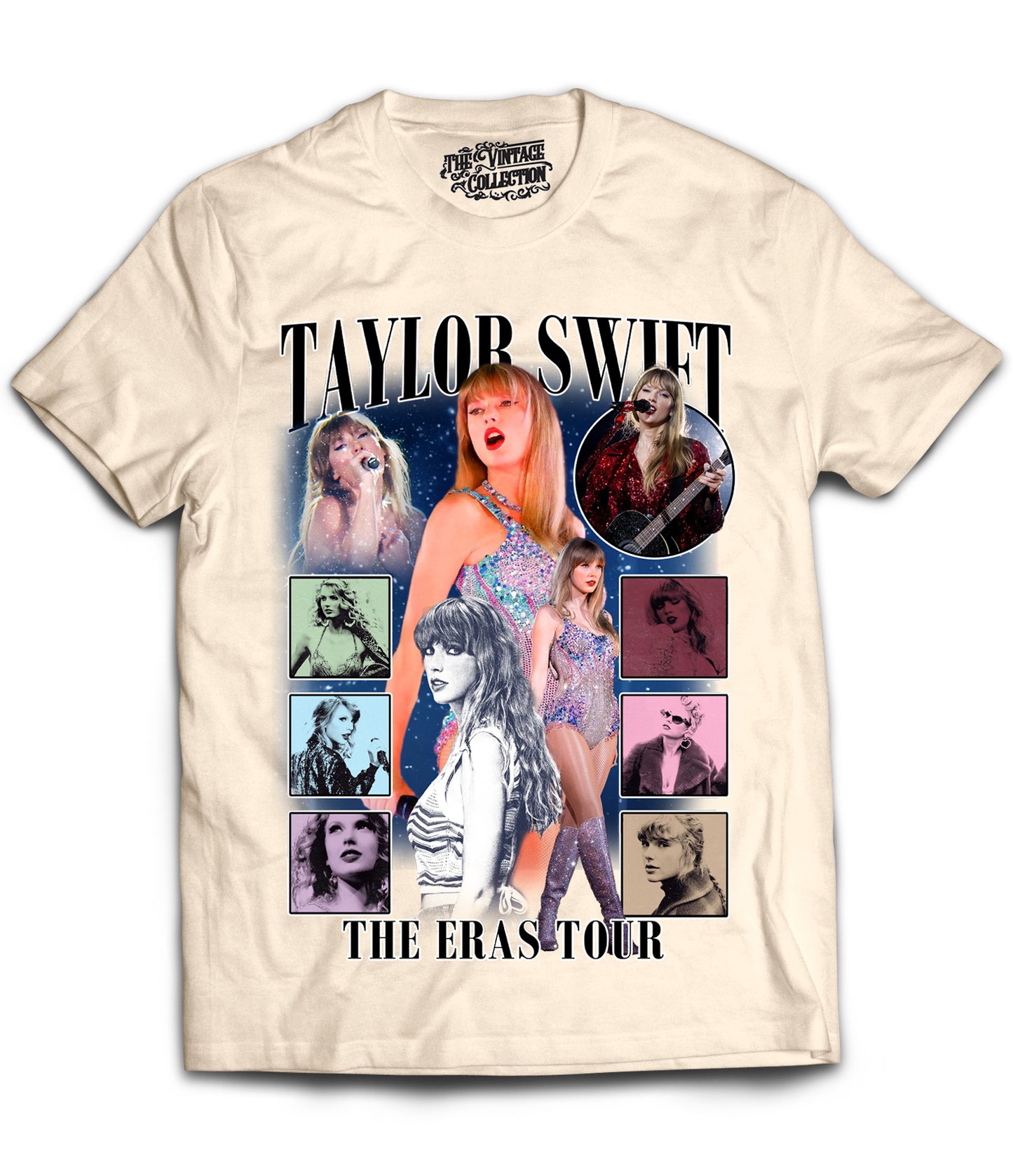 Taylor Swift Tribute Shirt (Black, Cream, White)