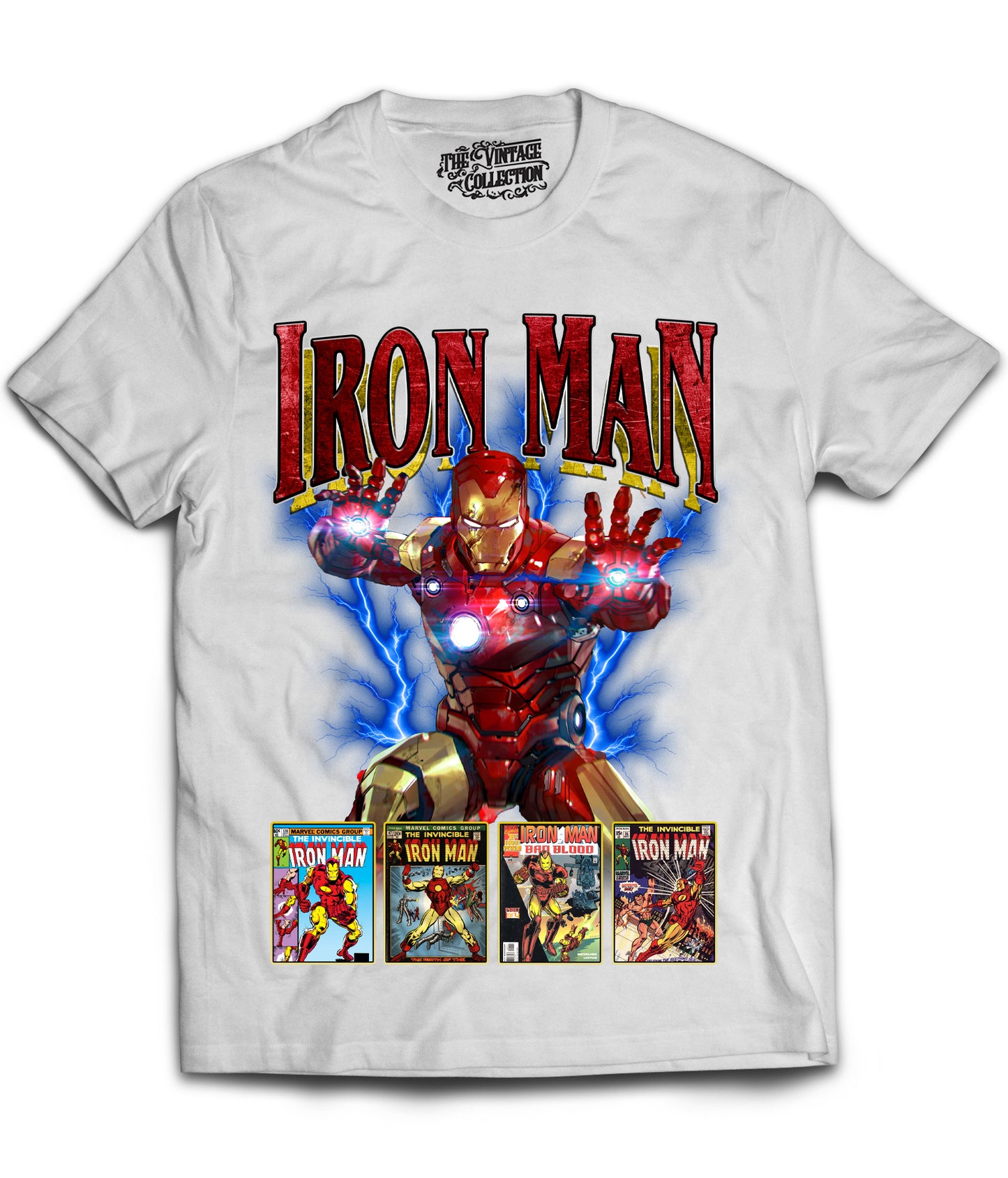 Iron Man Tribute Shirt (White)