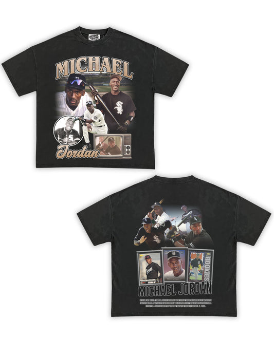 Jordan Barons Tribute Vintage Shirt: Front/Back (Vintage Black)