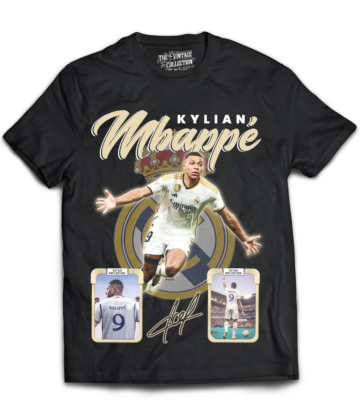 Kylian Mbappe Tribute Shirt (Black)