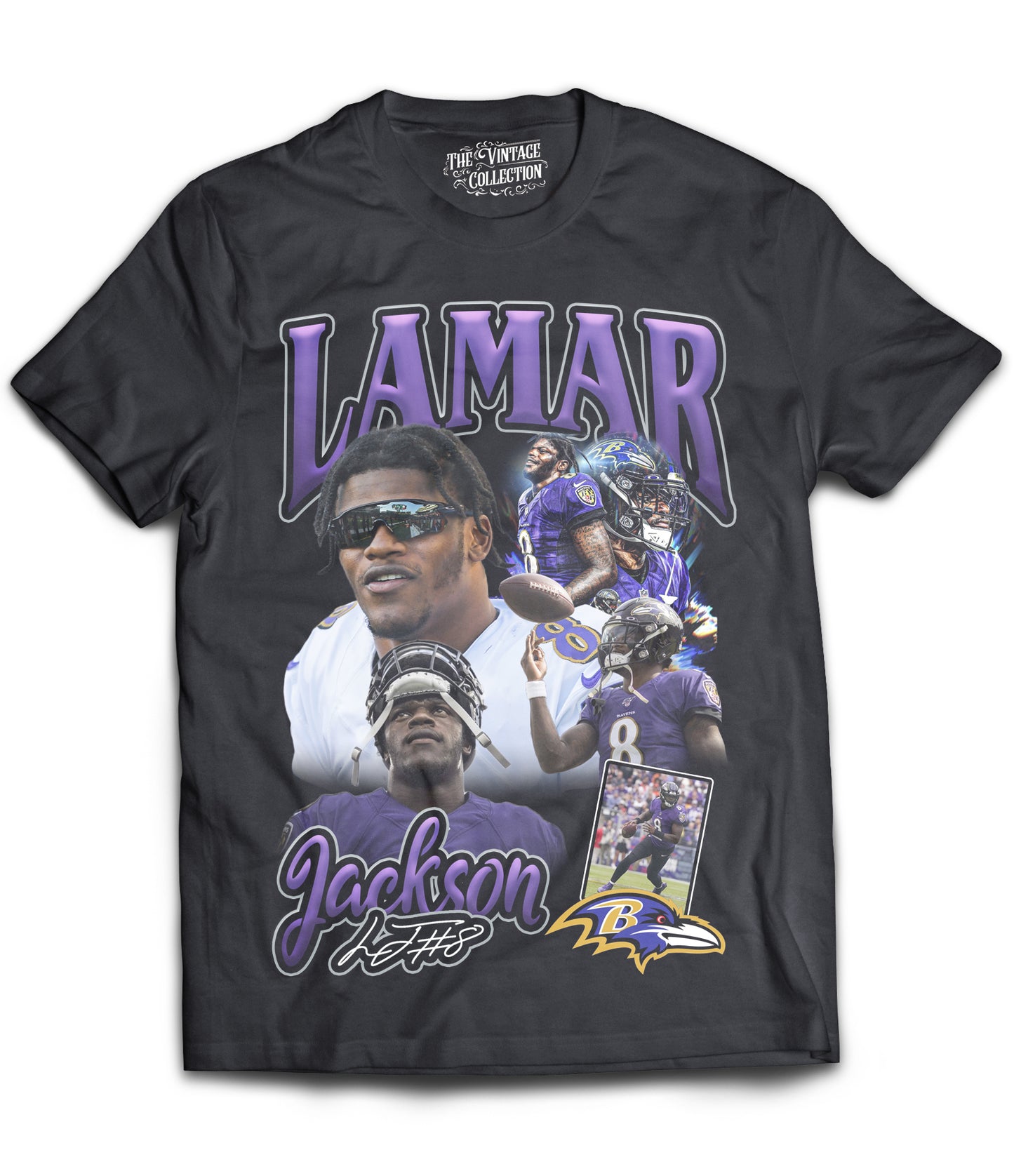 Lamar Jackson Tribute Vintage Shirt