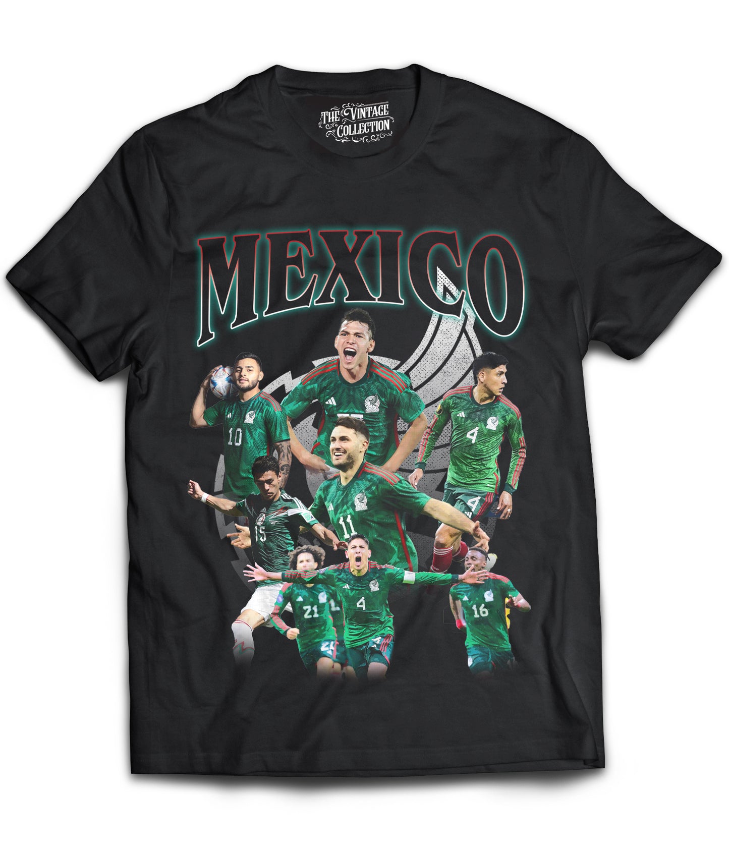 Mexico Soccer Tribute Shirt (Black)