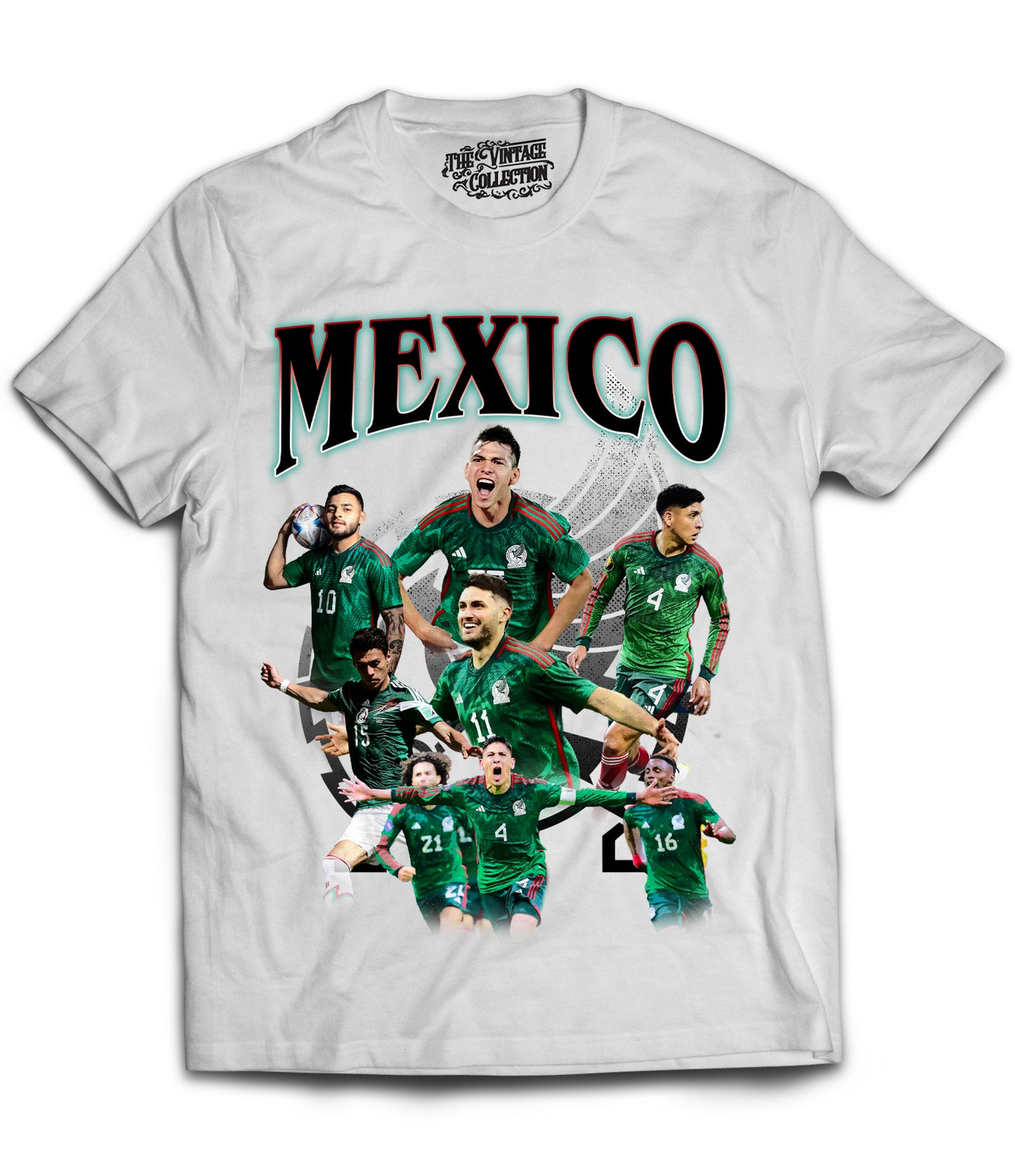 Mexico Soccer Tribute Shirt (White)