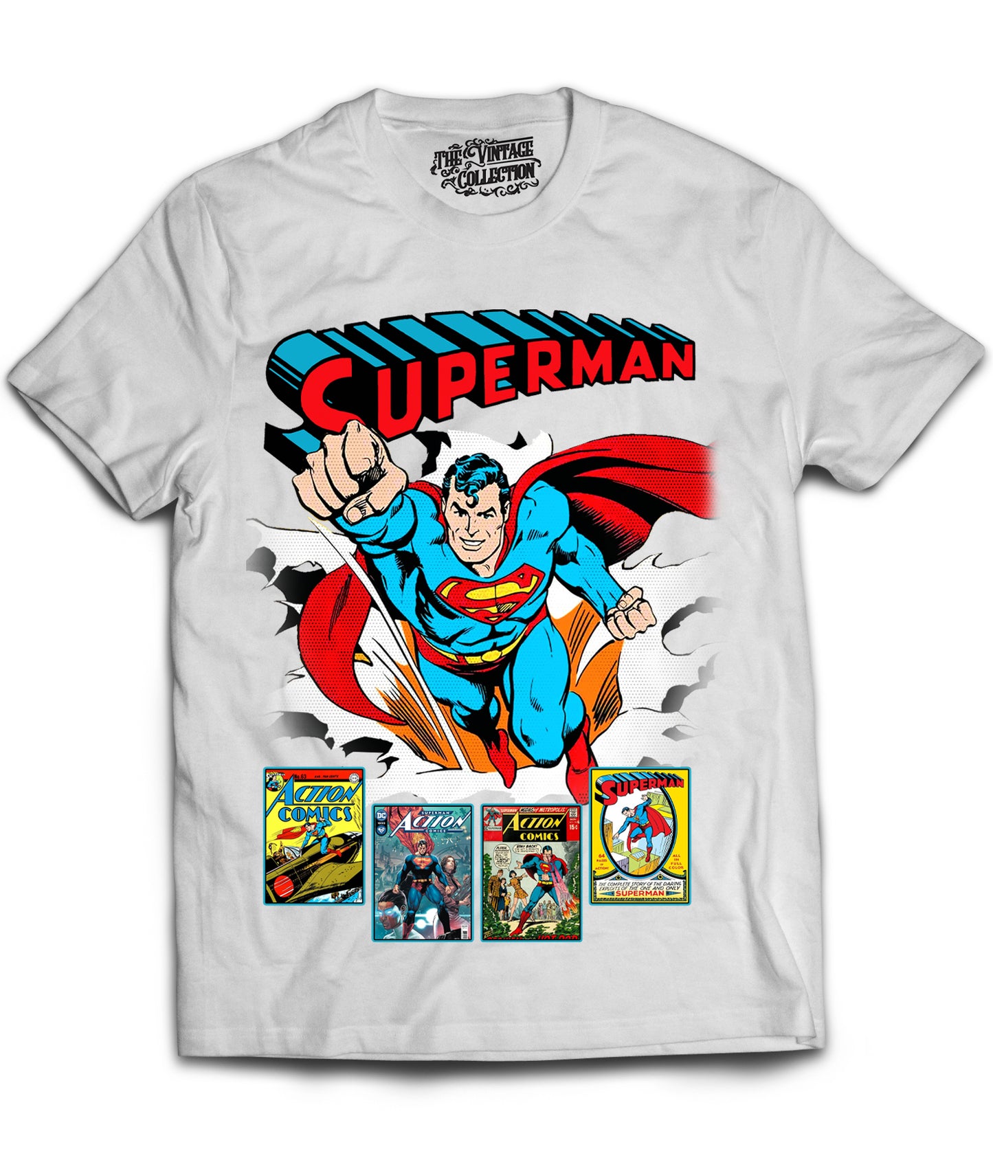 Superman Tribute Shirt (White)