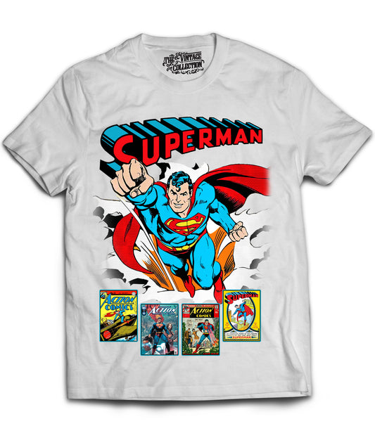 Superman Tribute Shirt (White)