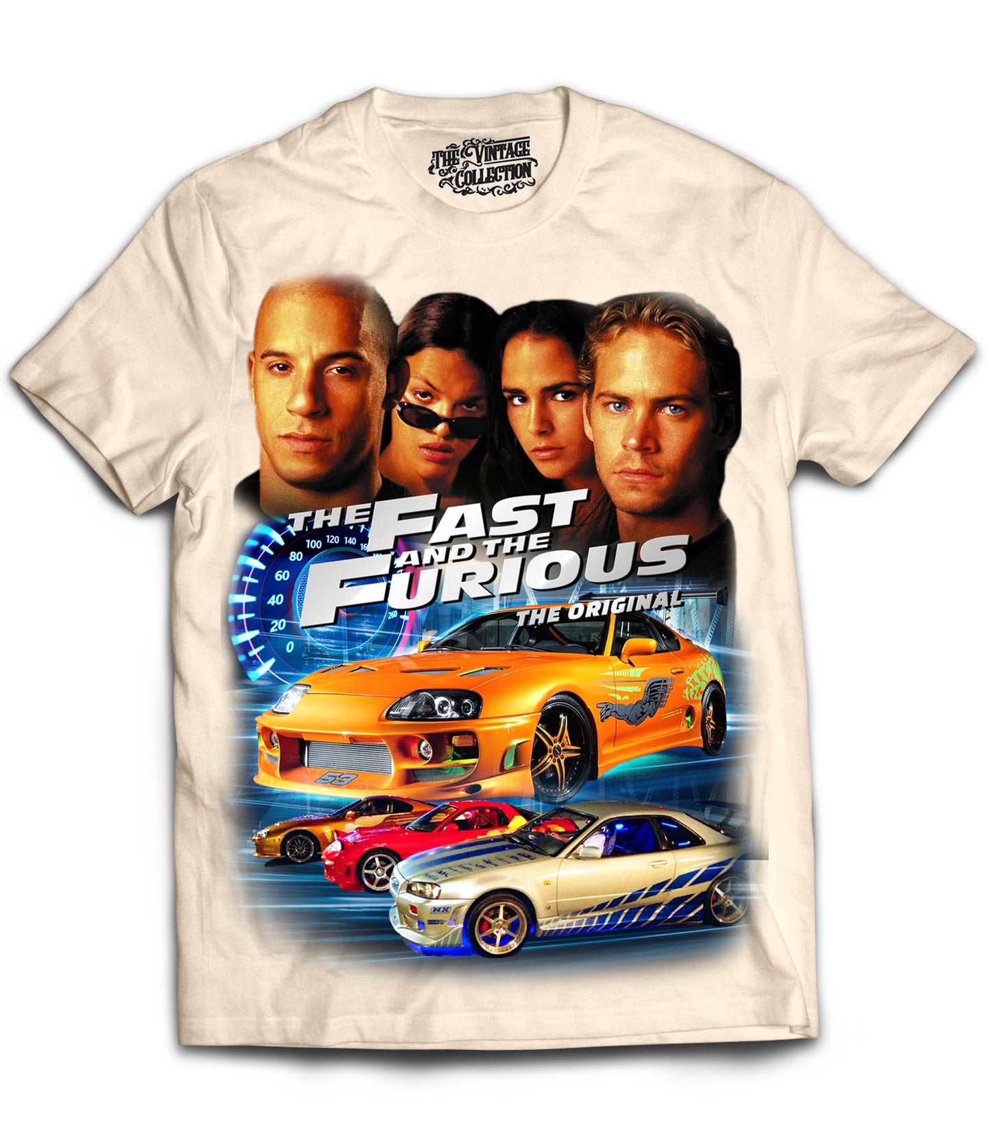 Fast & Furious Tribute #2 T-Shirt (CREAM)