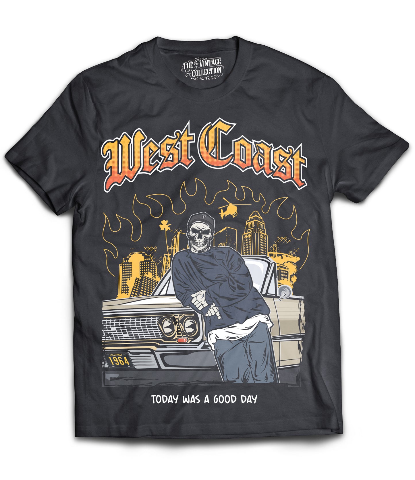 Cube "West Coast" T-Shirt *Skull Edition*