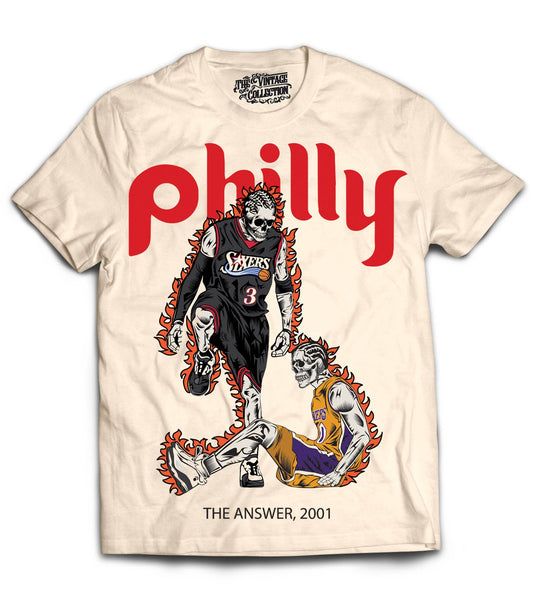 Philly Step Over T-Shirt *Skull Edition* (CREAM)