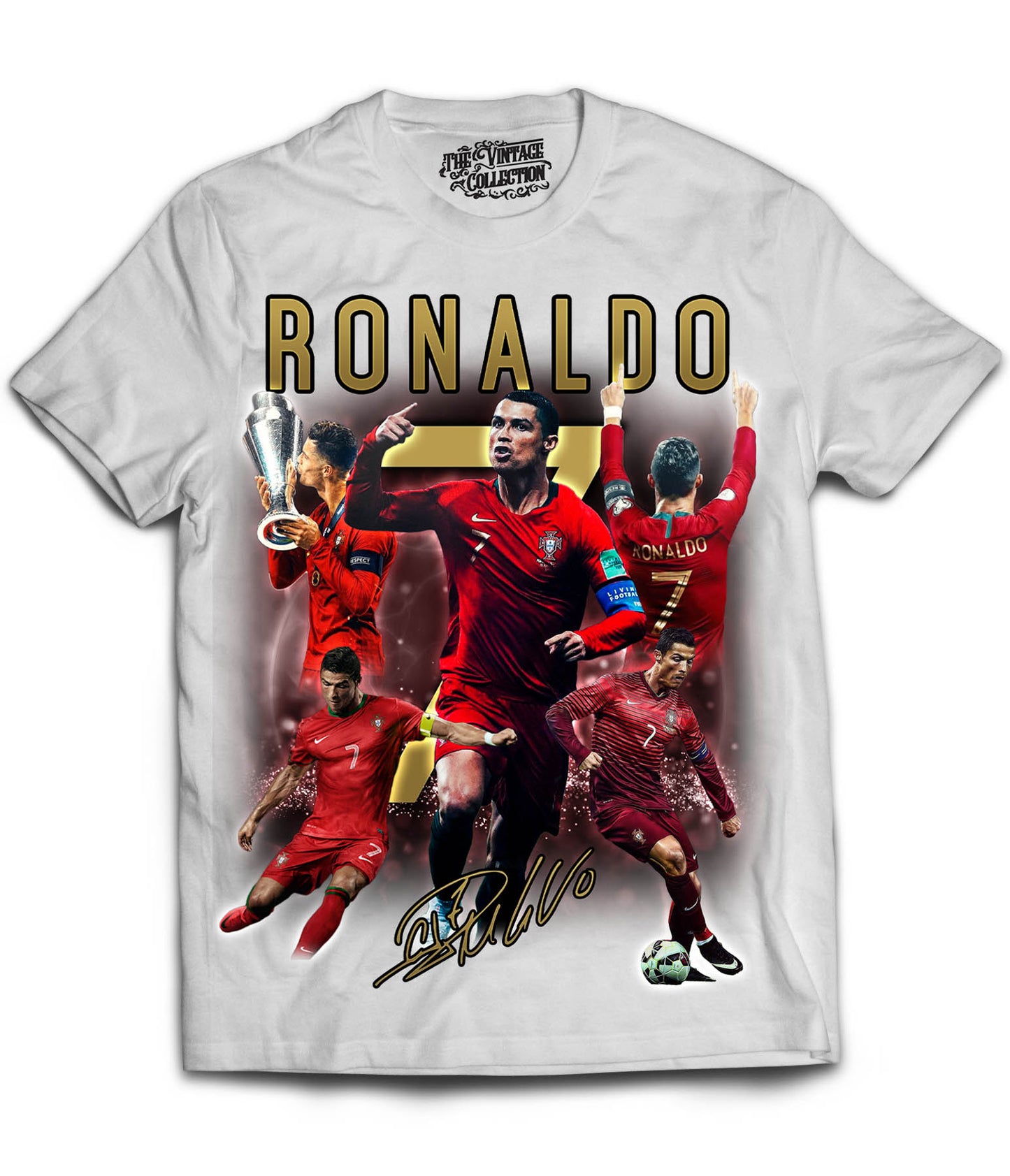Ronaldo Tribute T-Shirt (WHITE)