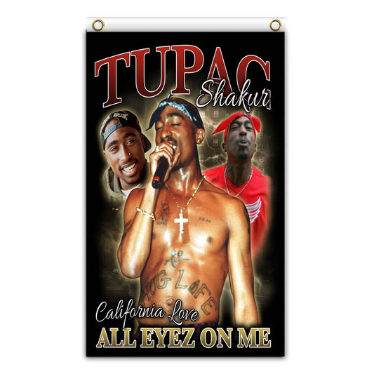 All Eyez On Me Flag/Banner