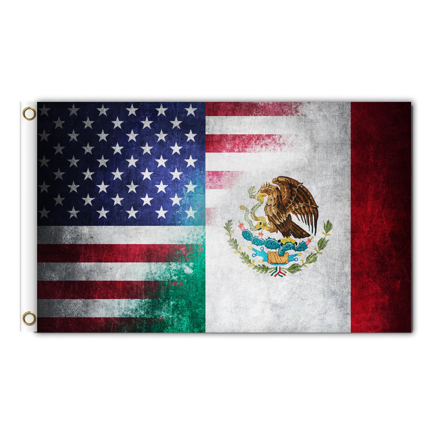 USA/Mexico Flag/Banner
