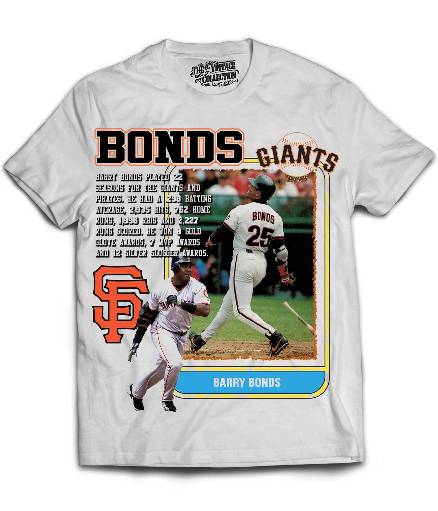 Bonds Rookie Card T-Shirt (WHITE)