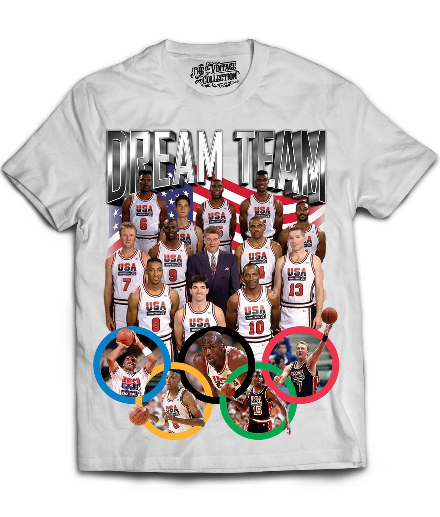 Dream Team Tribute T-Shirt (WHITE)