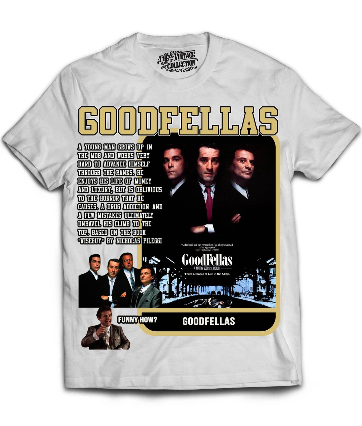Goodfellas Card T-Shirt (WHITE)