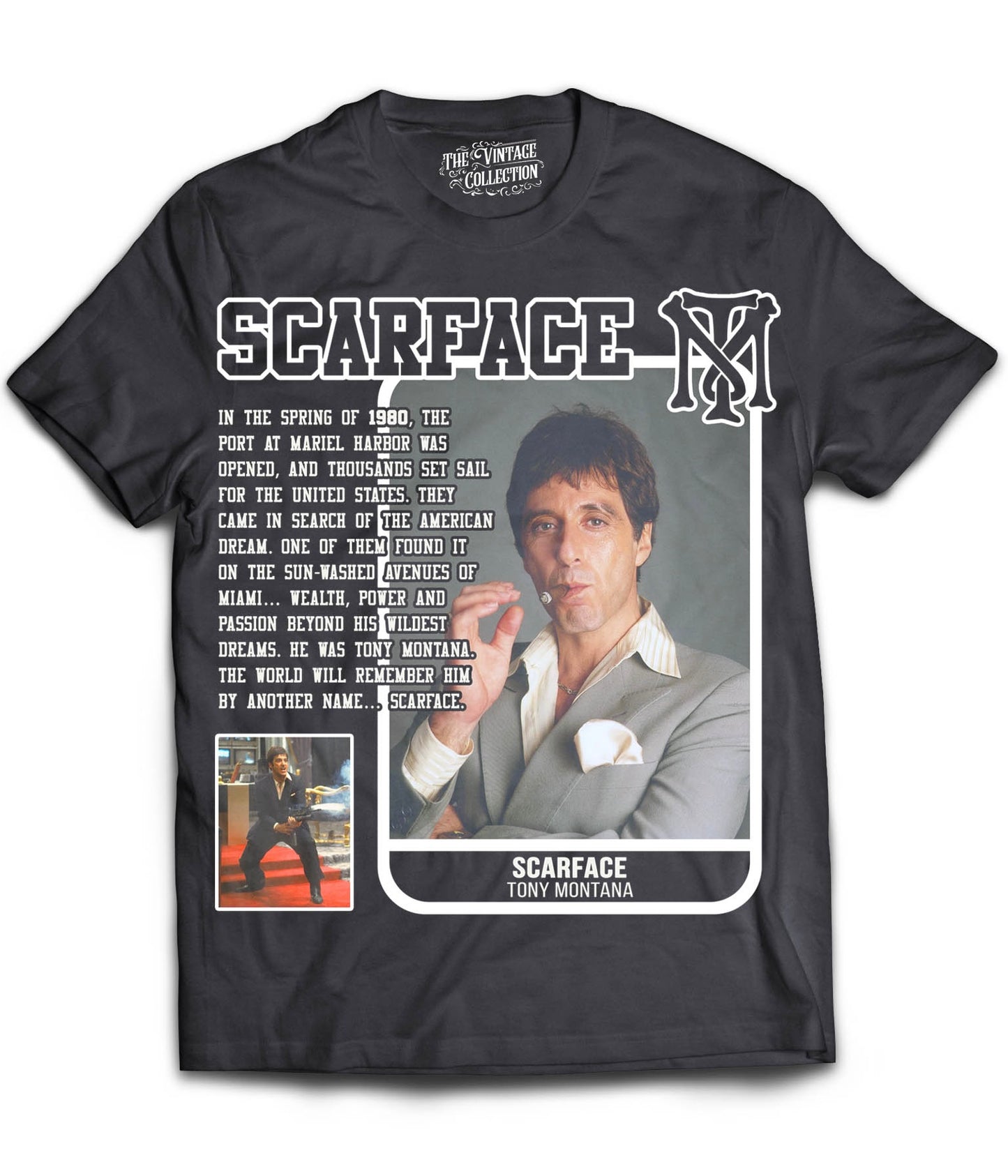 Scarface Card Tribute T-Shirt
